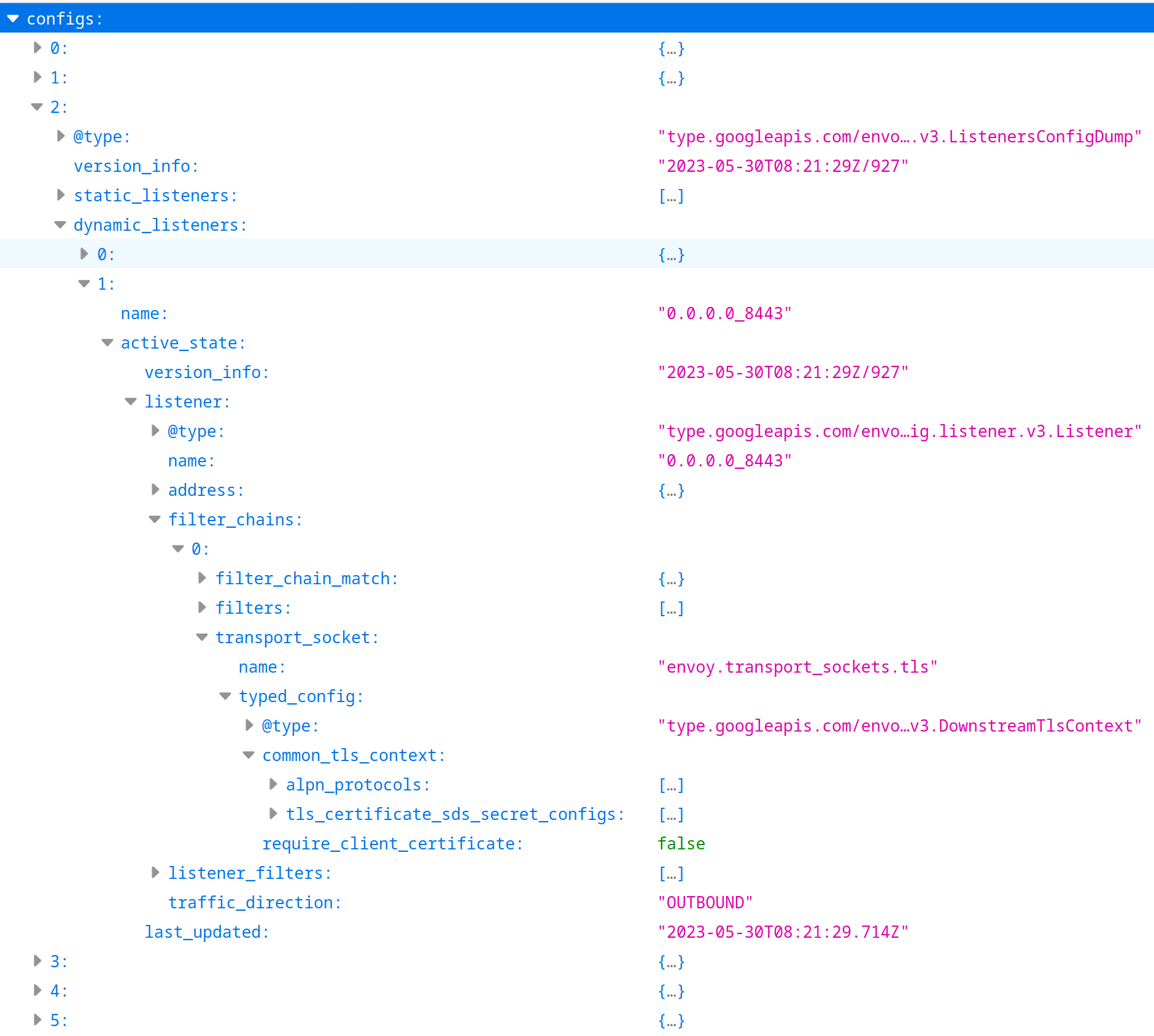 TLS key logging via envoy filter is not applied · Issue 45392 · istio
