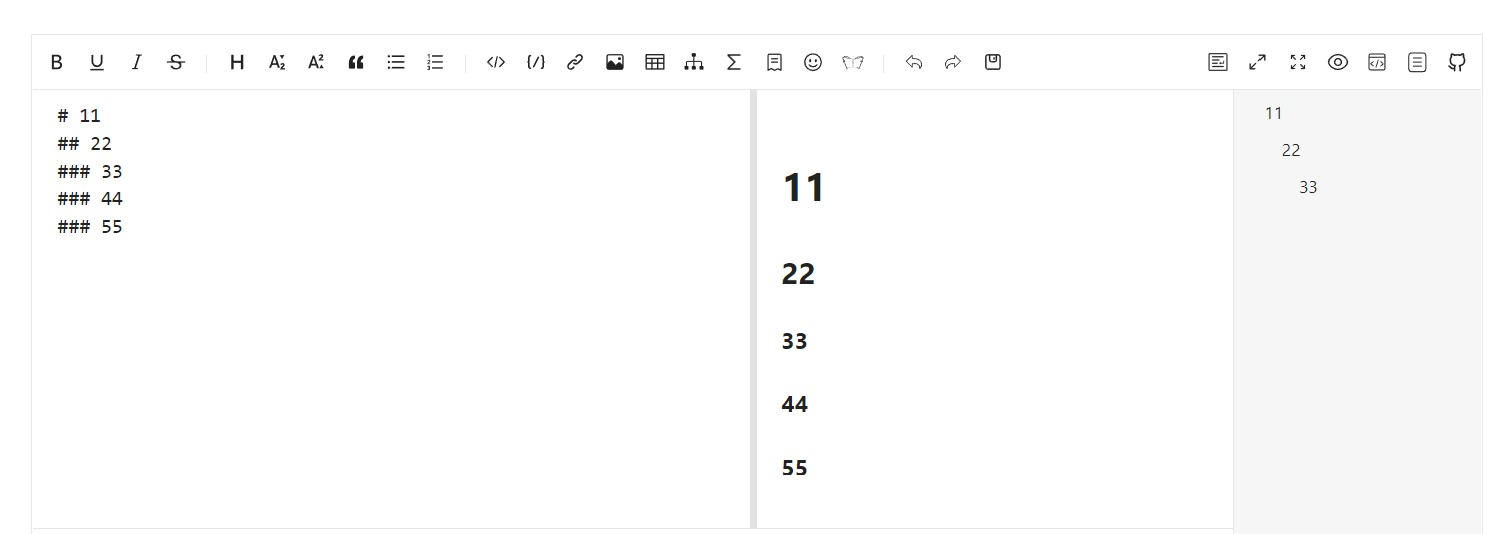 内置目录没有实时更新 · Issue #152 · imzbf/md-editor-v3 · GitHub