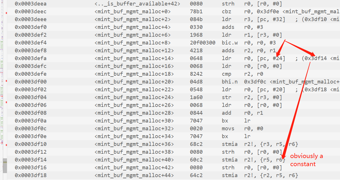 Disassembly shows some issue with identifying constants in code · Issue ...