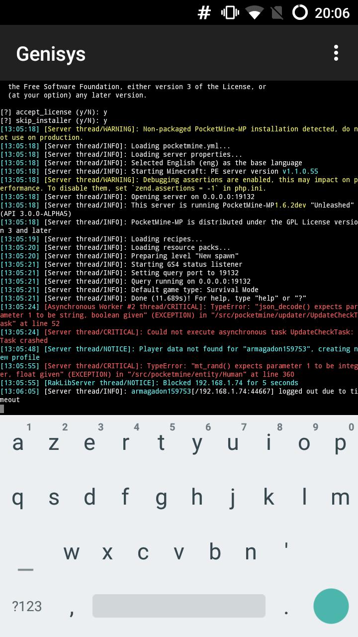 async task error when player join. · Issue #1048 · pmmp/PocketMine-MP ...