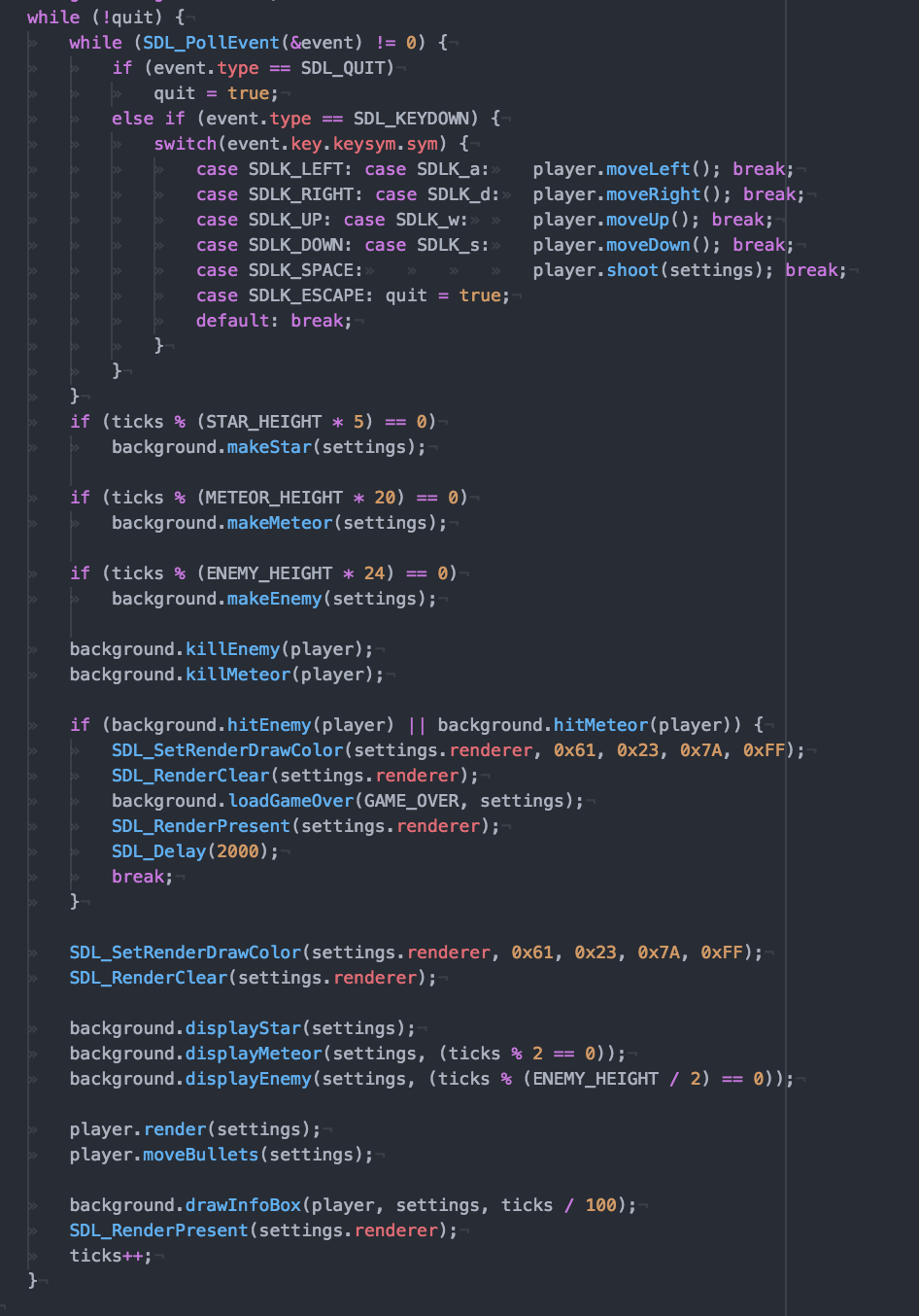 GitHub - angieshu/Space_Shooter: 2D computer game