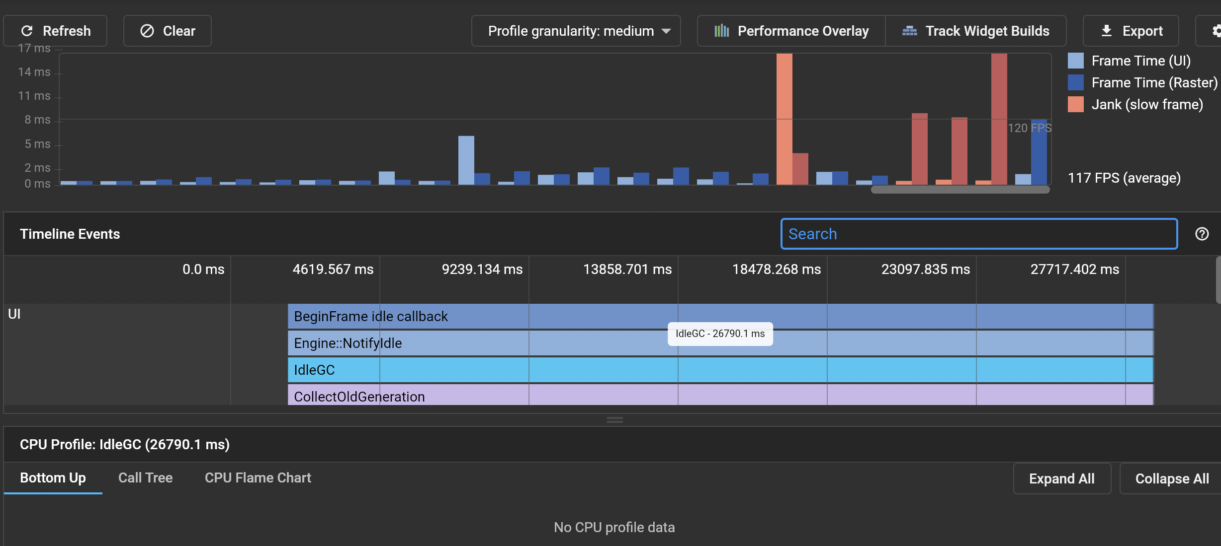 UI freeze for 30 seconds, appears to be GC · Issue #82641 · flutter ...