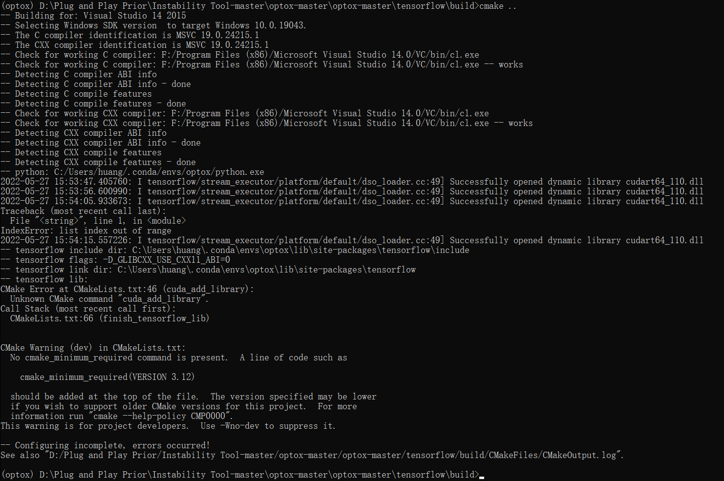 No rule to make target 'install' · Issue 9 · VLOGroup/optox · GitHub