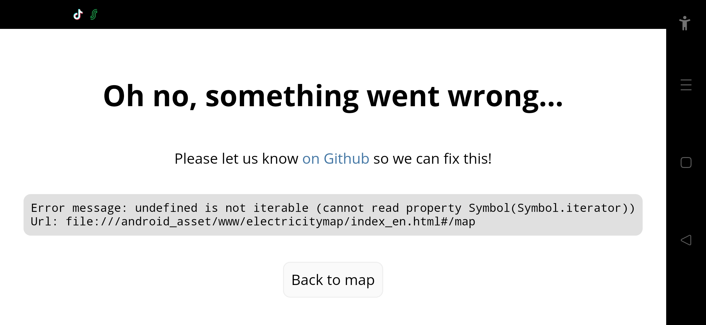 Error on opening app, Android · Issue #4524 · electricitymaps ...