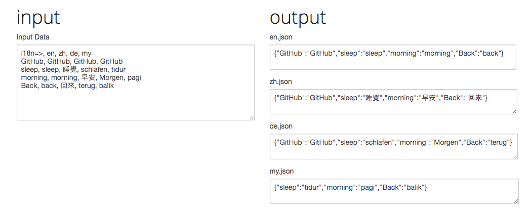 i18n json editor