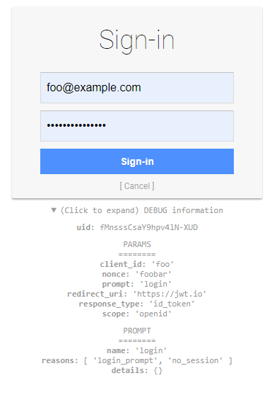 GitHub Frog kt oidc provider test Panva node oidc provider example 