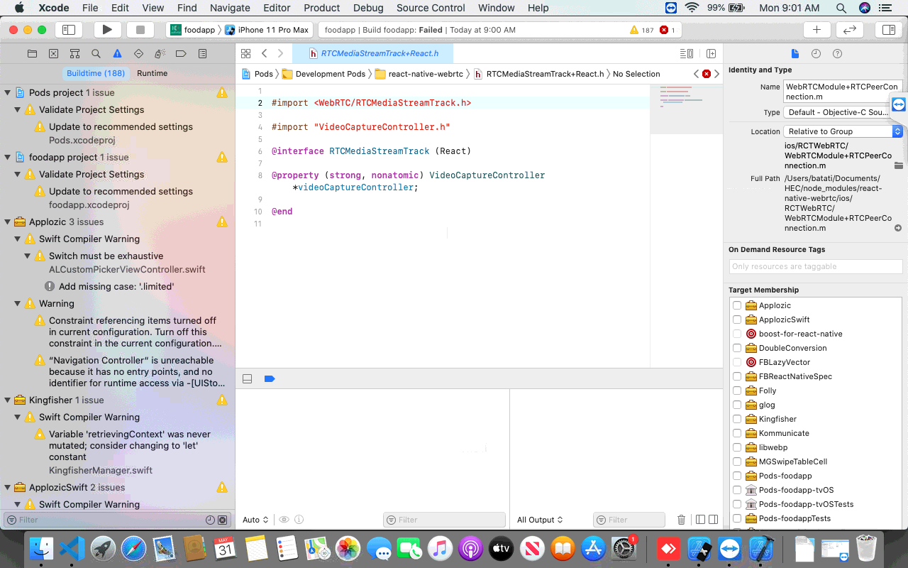 Bitcode enable issue with latest code · Issue #4209 · jitsi/jitsi-meet ...