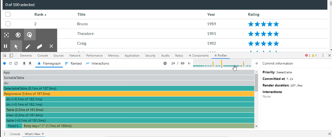 Optimizing Table Performance with more than 100 Rows · Issue #100 ...