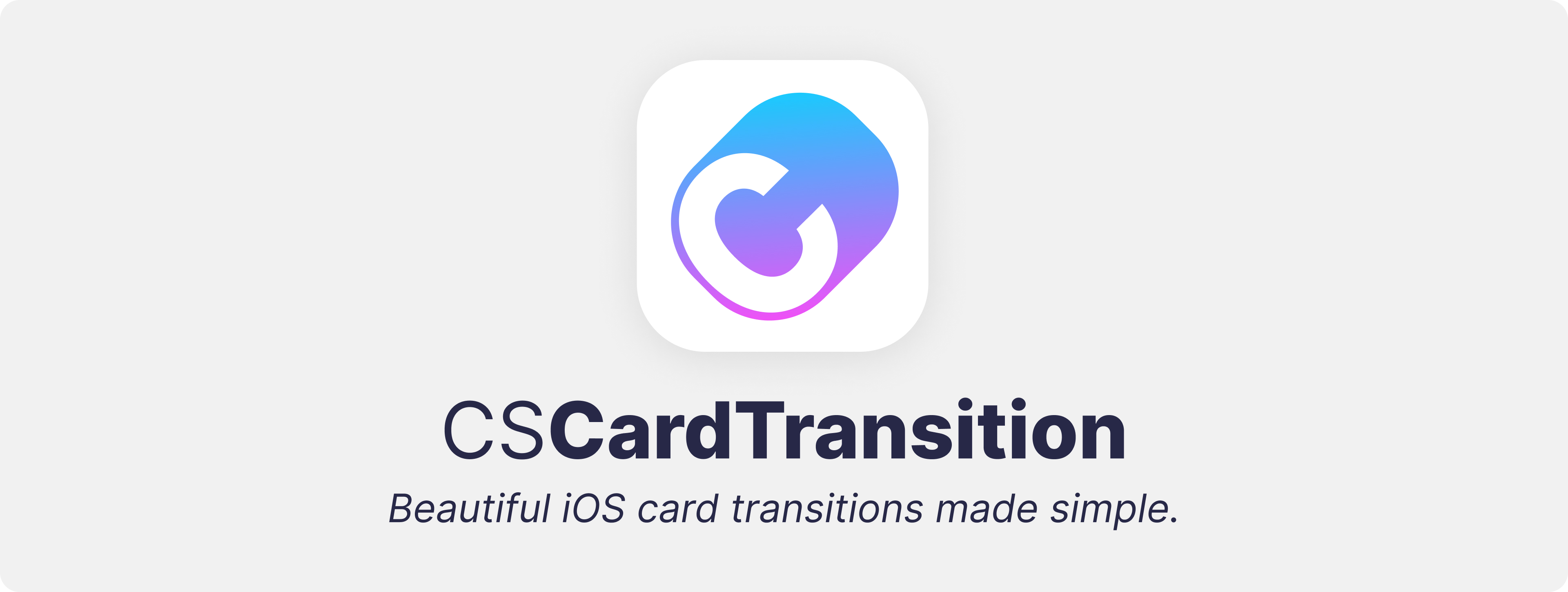 An iOS library to create beautiful card transitions.