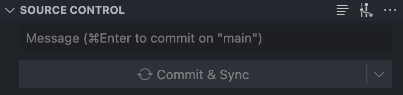 Allow hiding buttons in secondary source control toolbars · Issue ...