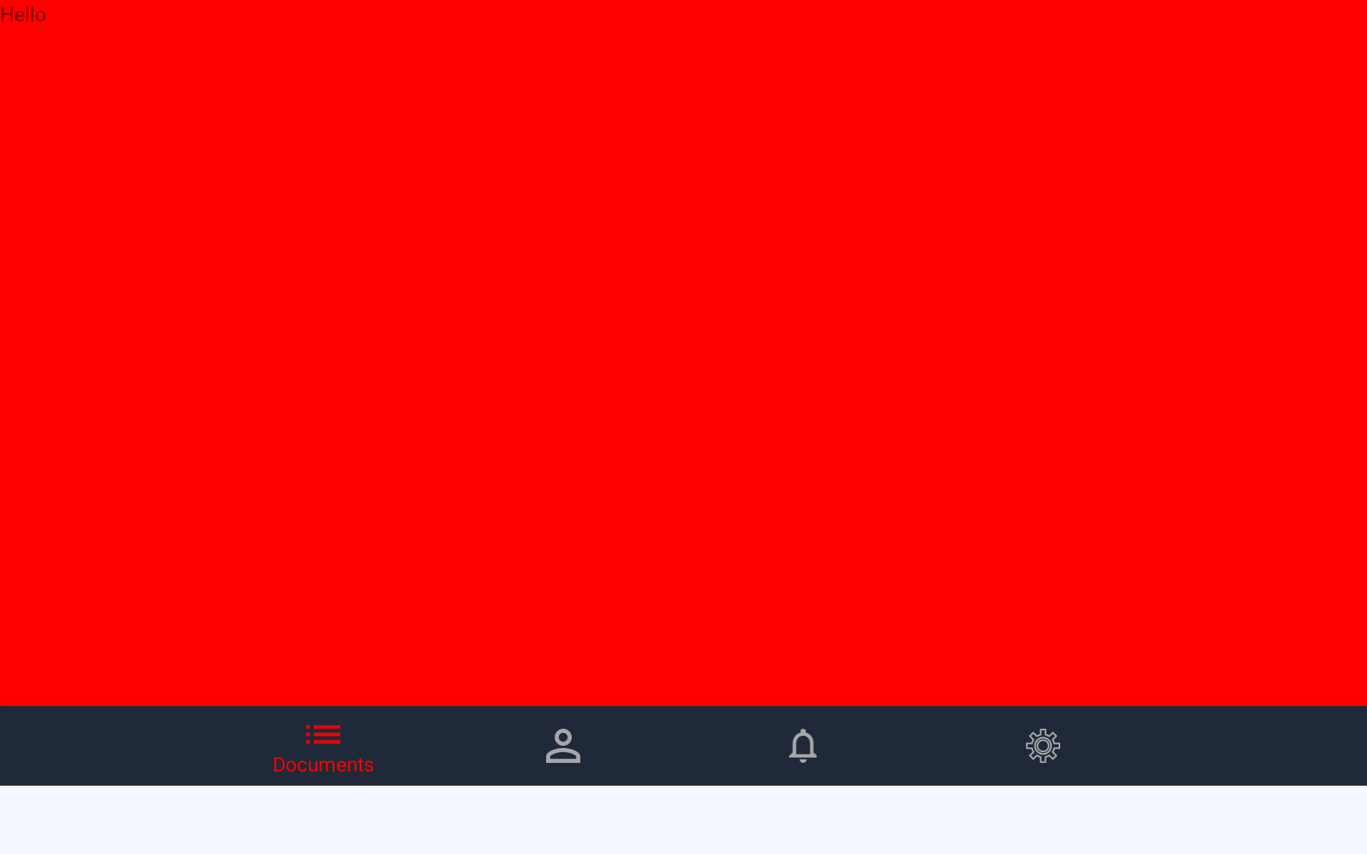 [BottomNavigationView] Unnecessary space is added after setting hide