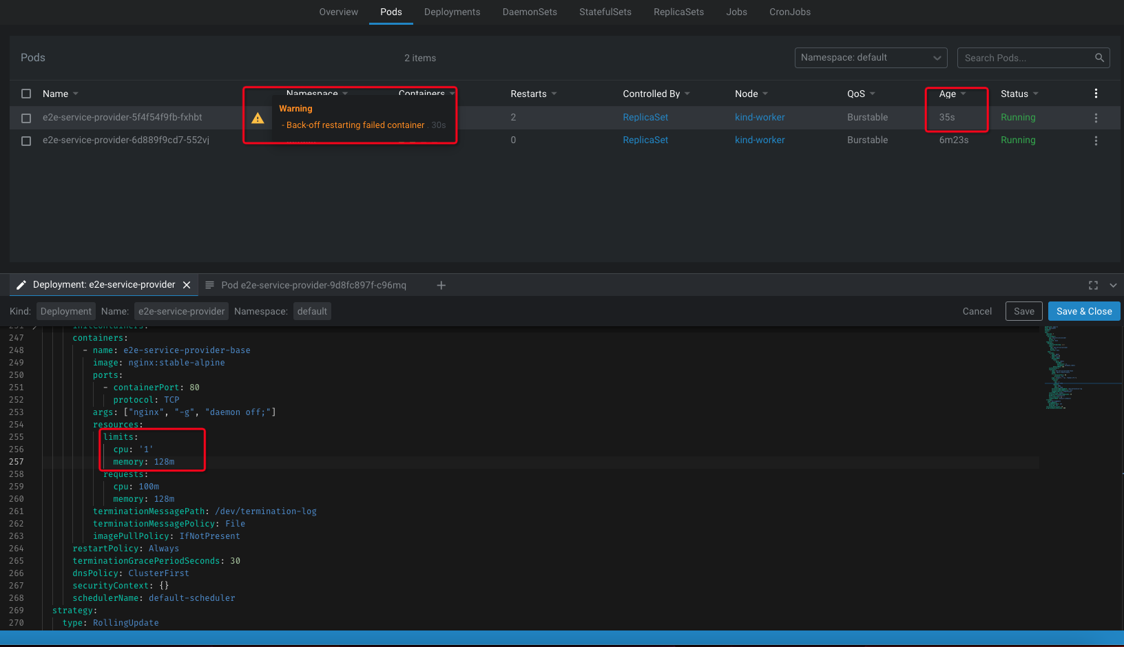 Setting memory limit causes OOM (m vs Mi) · Issue #3100 · kubernetes ...