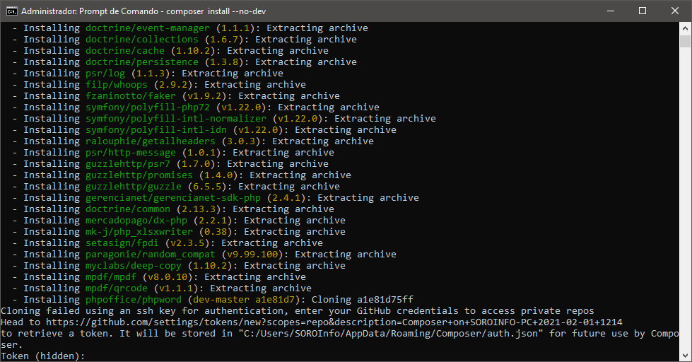Erro ao executar composer · Issue #1199 · RamonSilva20/mapos · GitHub