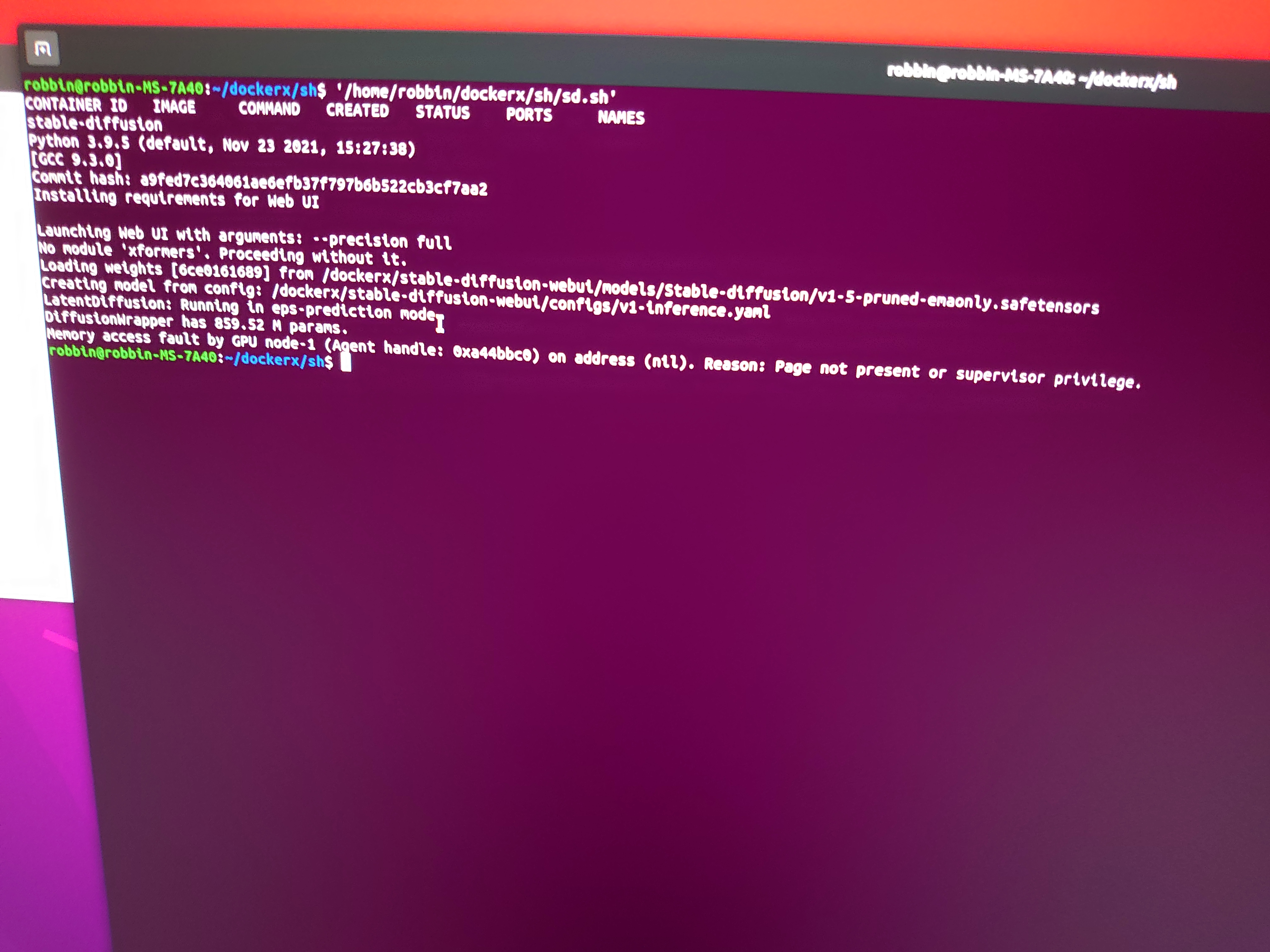 Vega56显卡无法运行 · Issue #1 · k7212519/stable-diffusion-webui-AMD-onekey ...