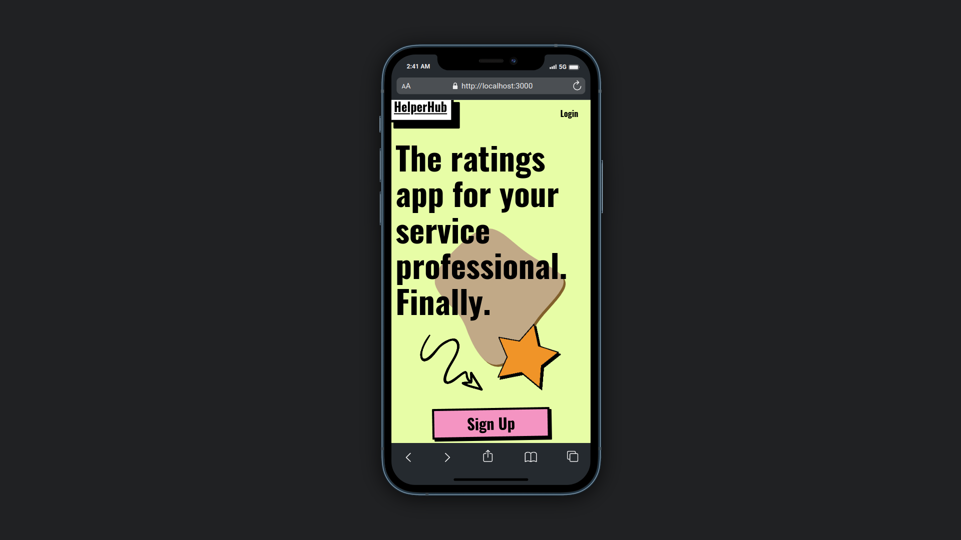 Helper Hub GitHub - tigranf/helper-hub-app: Ratings app for the essential worker.