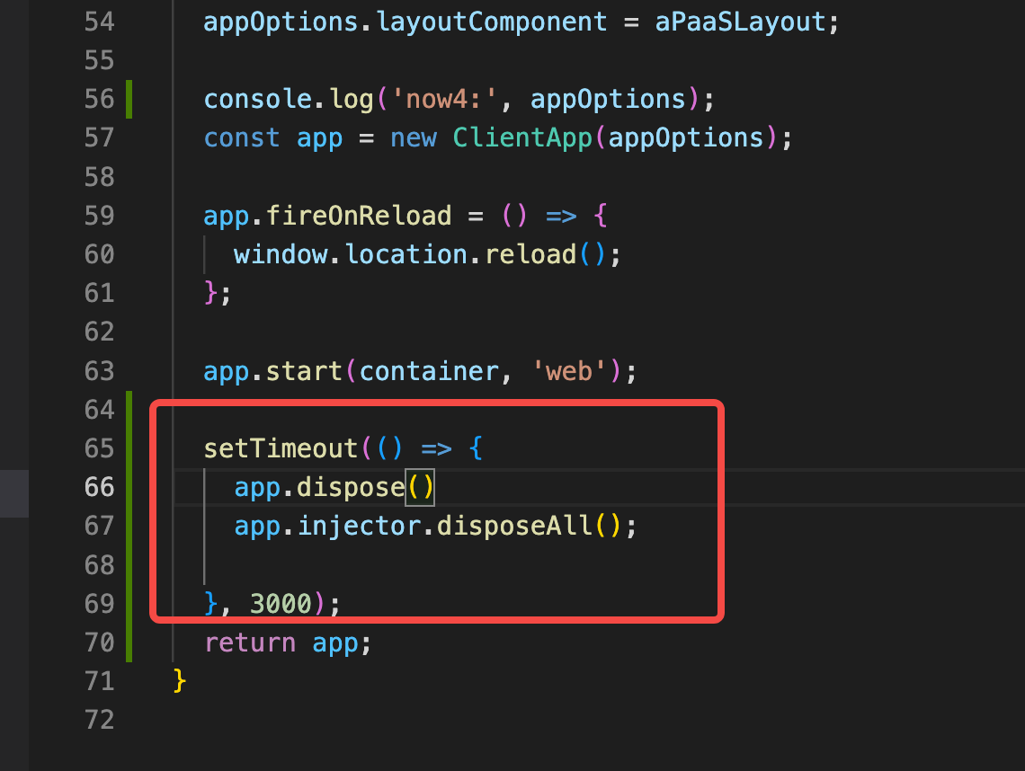 [BUG] app.dipose() 没有卸载 app · Issue #2452 · opensumi/core · GitHub