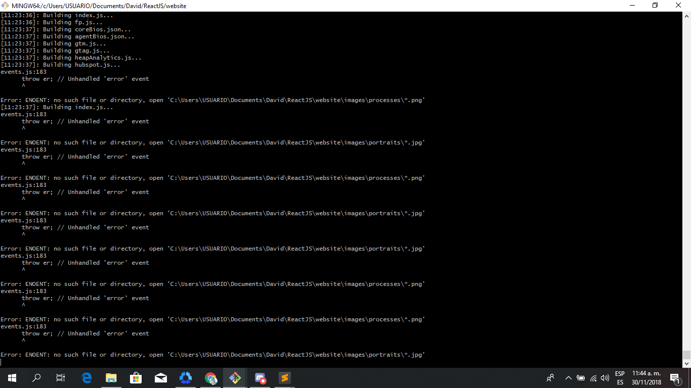 Error with dynamic images importing · Issue 2338 · parcelbundler