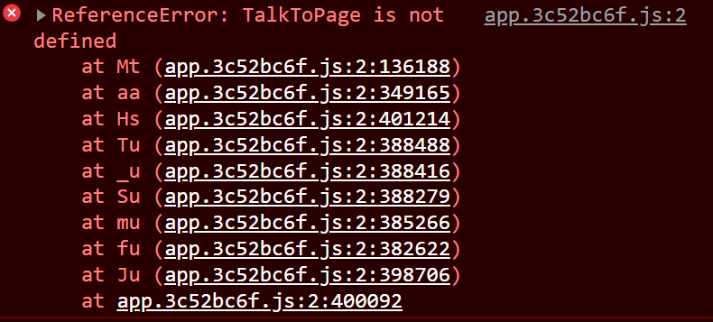 [Bug?]: FatalErrorPage showing only on production environment (Vercel ...