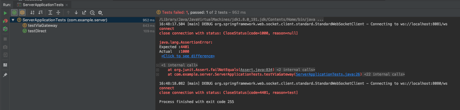spring gateway lost websocket close status code and reason · Issue ...
