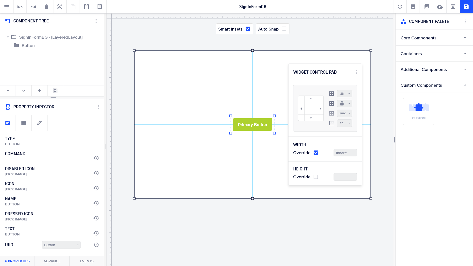 New design for GUI builder · Issue #3175 · codenameone/CodenameOne · GitHub