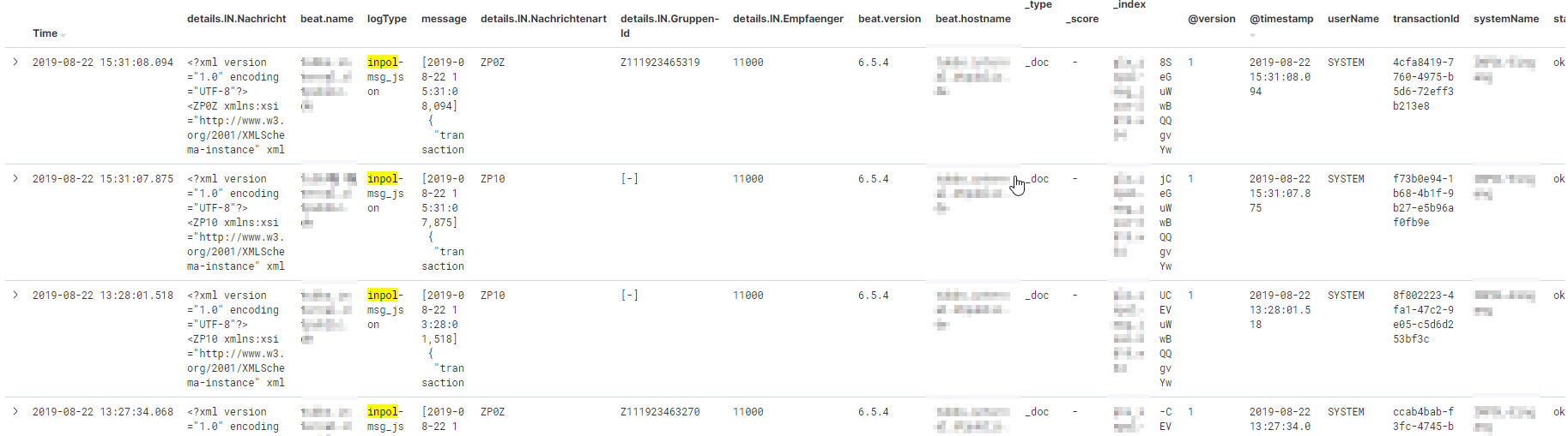 Redesign DocViewer table layout · Issue #43577 · elastic/kibana · GitHub