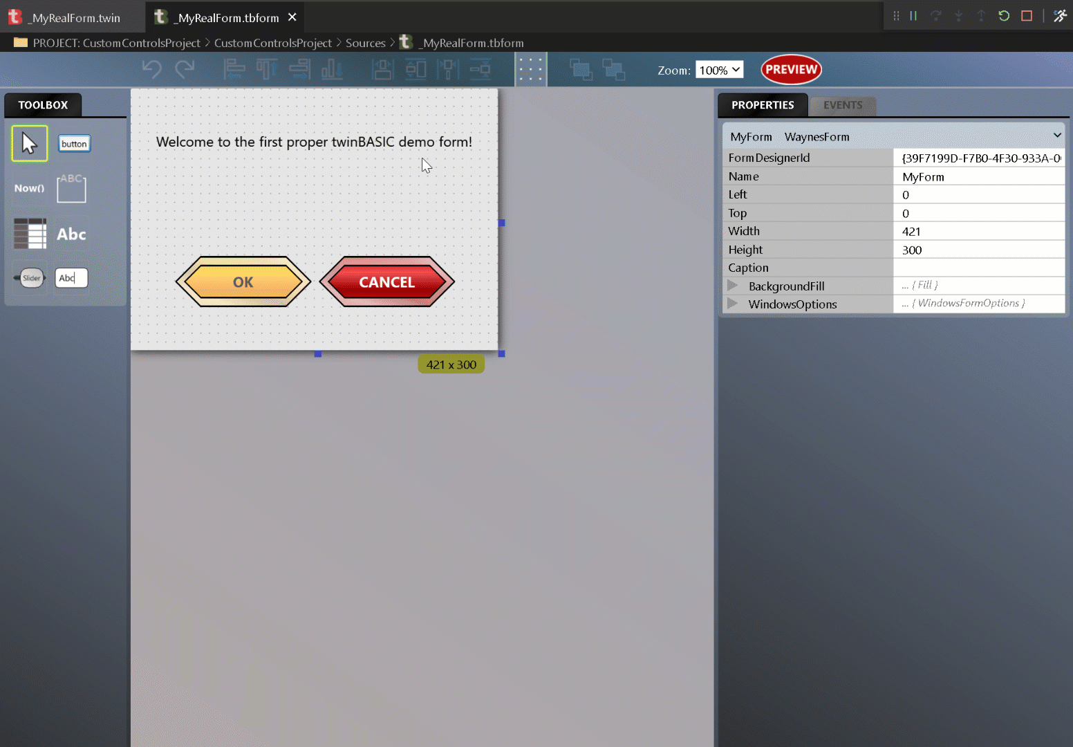 CustomControls ALPHA now available! · twinbasic twinbasic · Discussion ...
