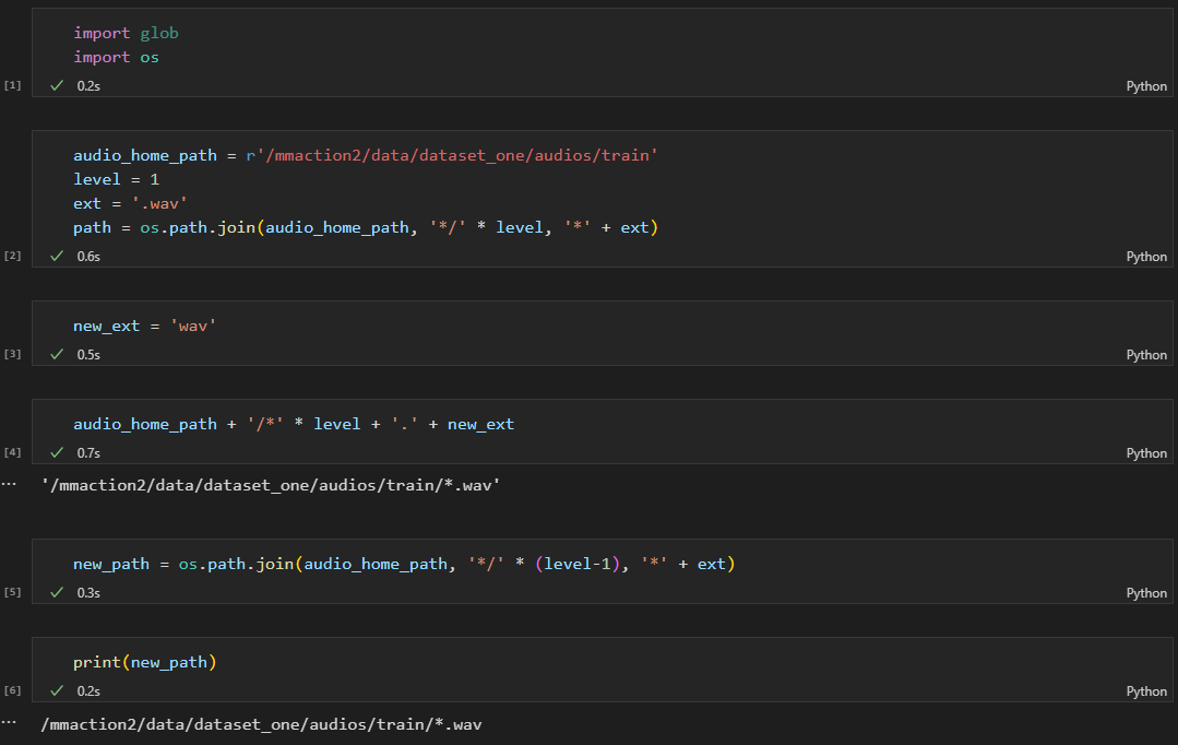 [Bug] Filepath matching with glob in tools/data/build_audio_features.py