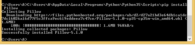 Can T Install Pillow On Windows 7 With Python 3 5 0 Issue 1441