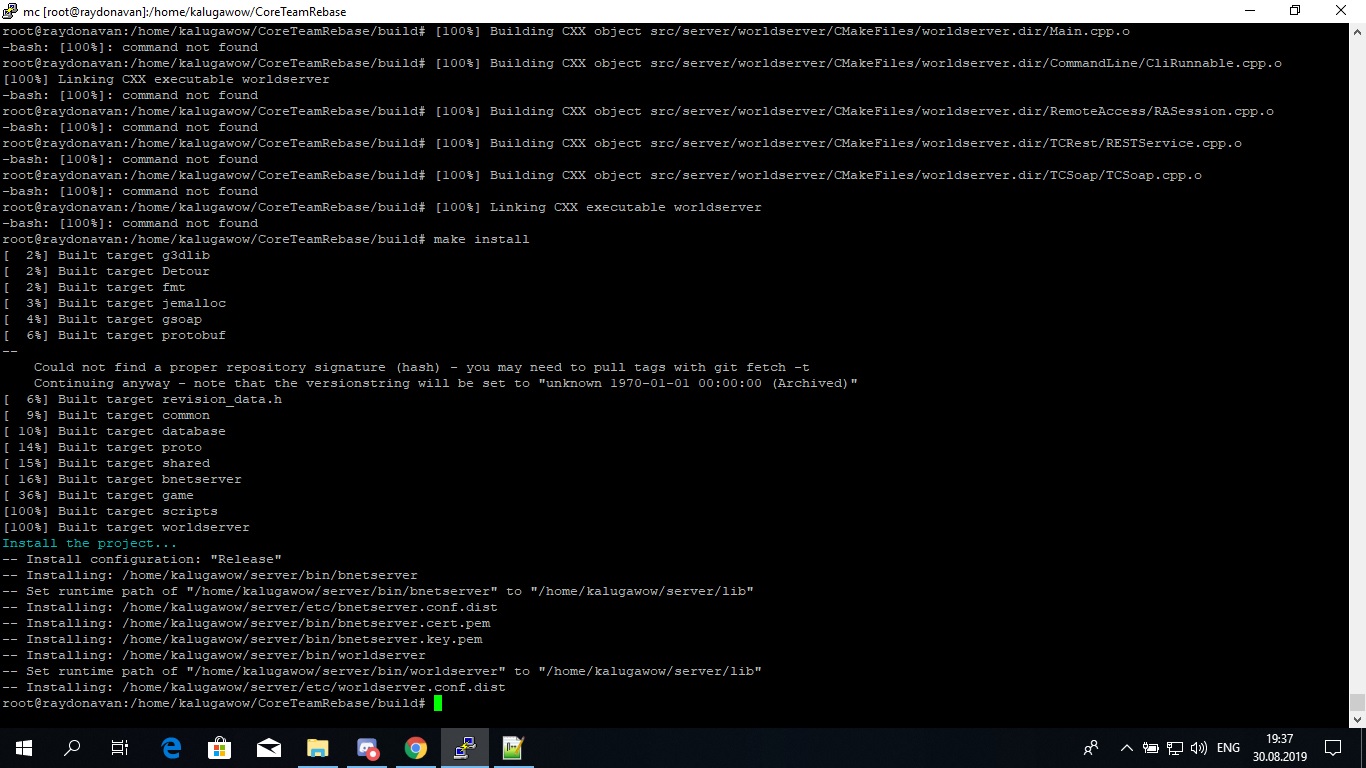Error compiling latest master branch · Issue #169 · AshamaneProject ...