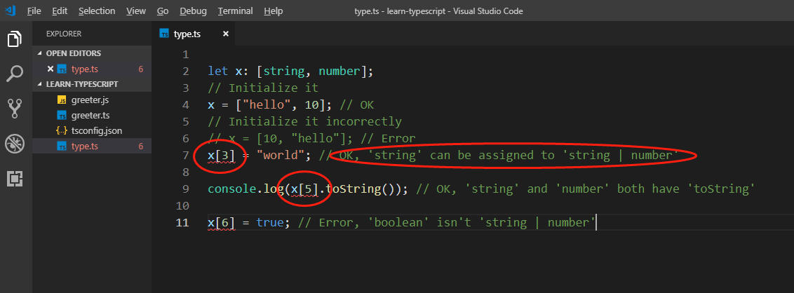 Type '"world"' is not assignable to type 'undefined' · Issue #72993 ...