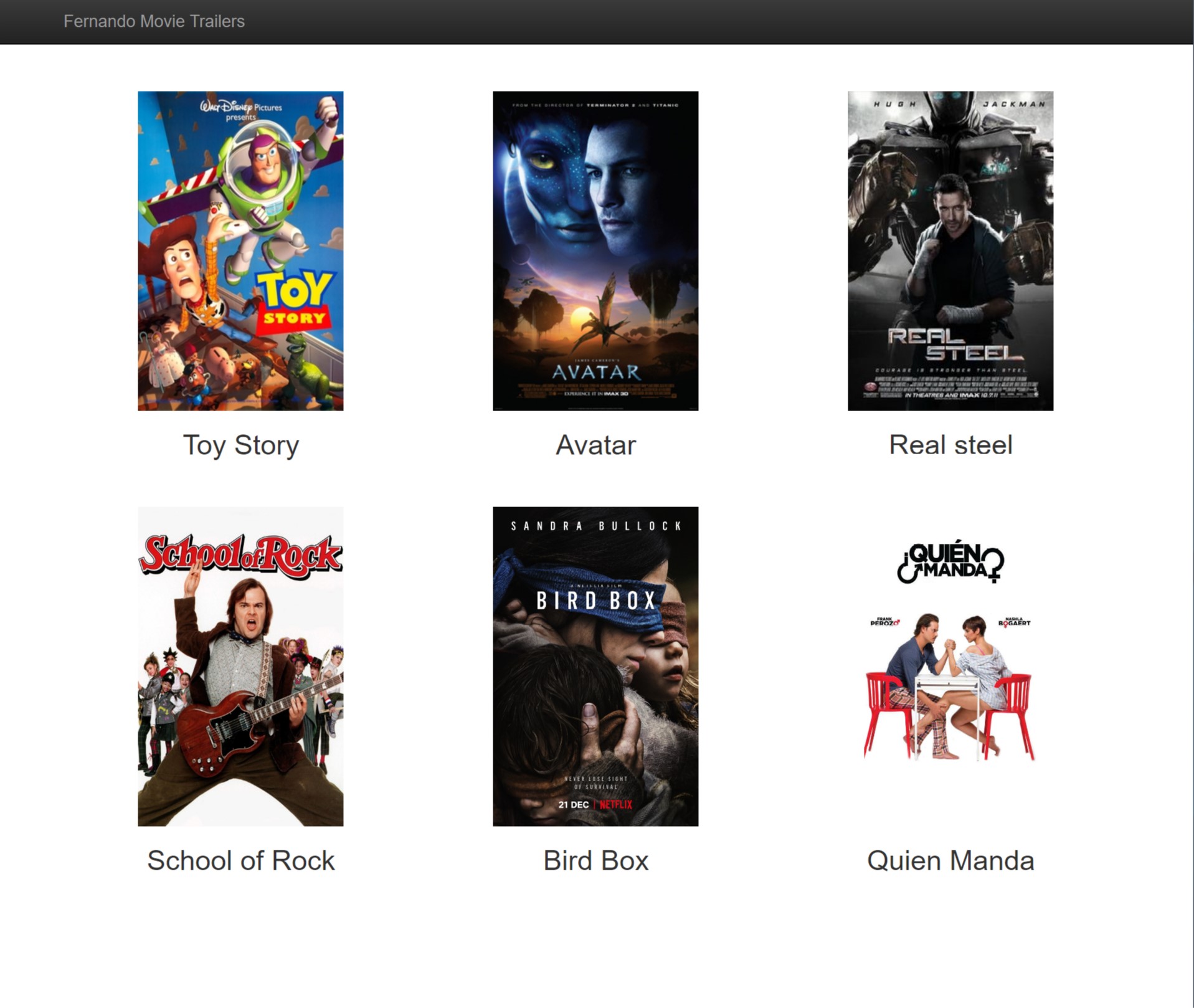 GitHub - fernandoapeguero/MovieTrailers: learning python used a bit of ...