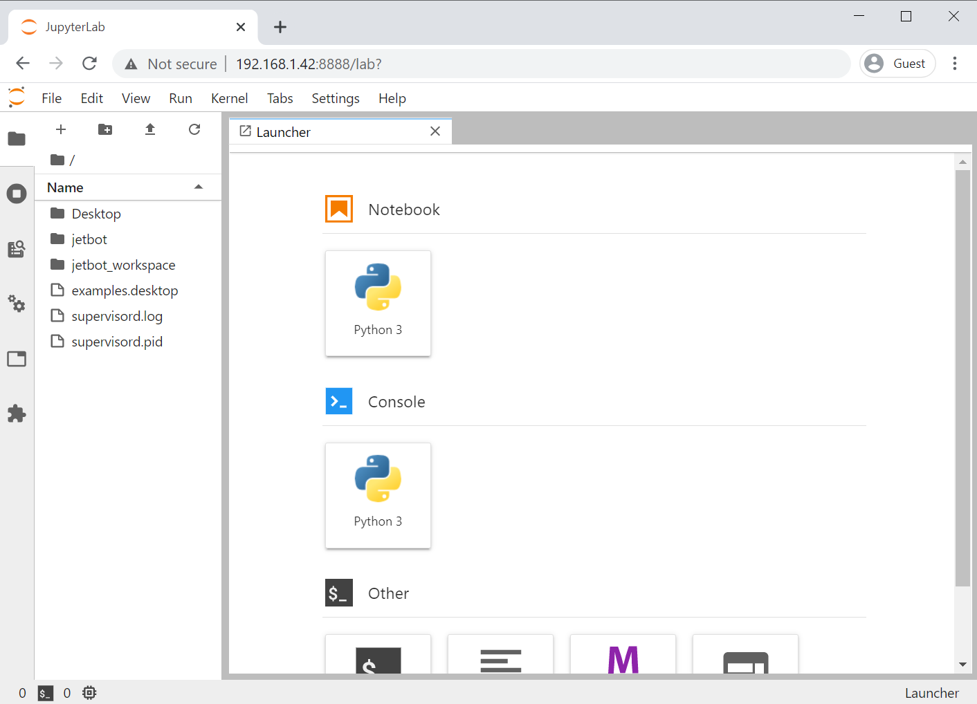 jetbot/docker/README.md at master · NVIDIAAIIOT/jetbot · GitHub