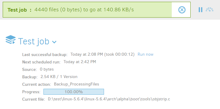 Job hangs if 67 000 files were added since last backup · Issue #4172 ...