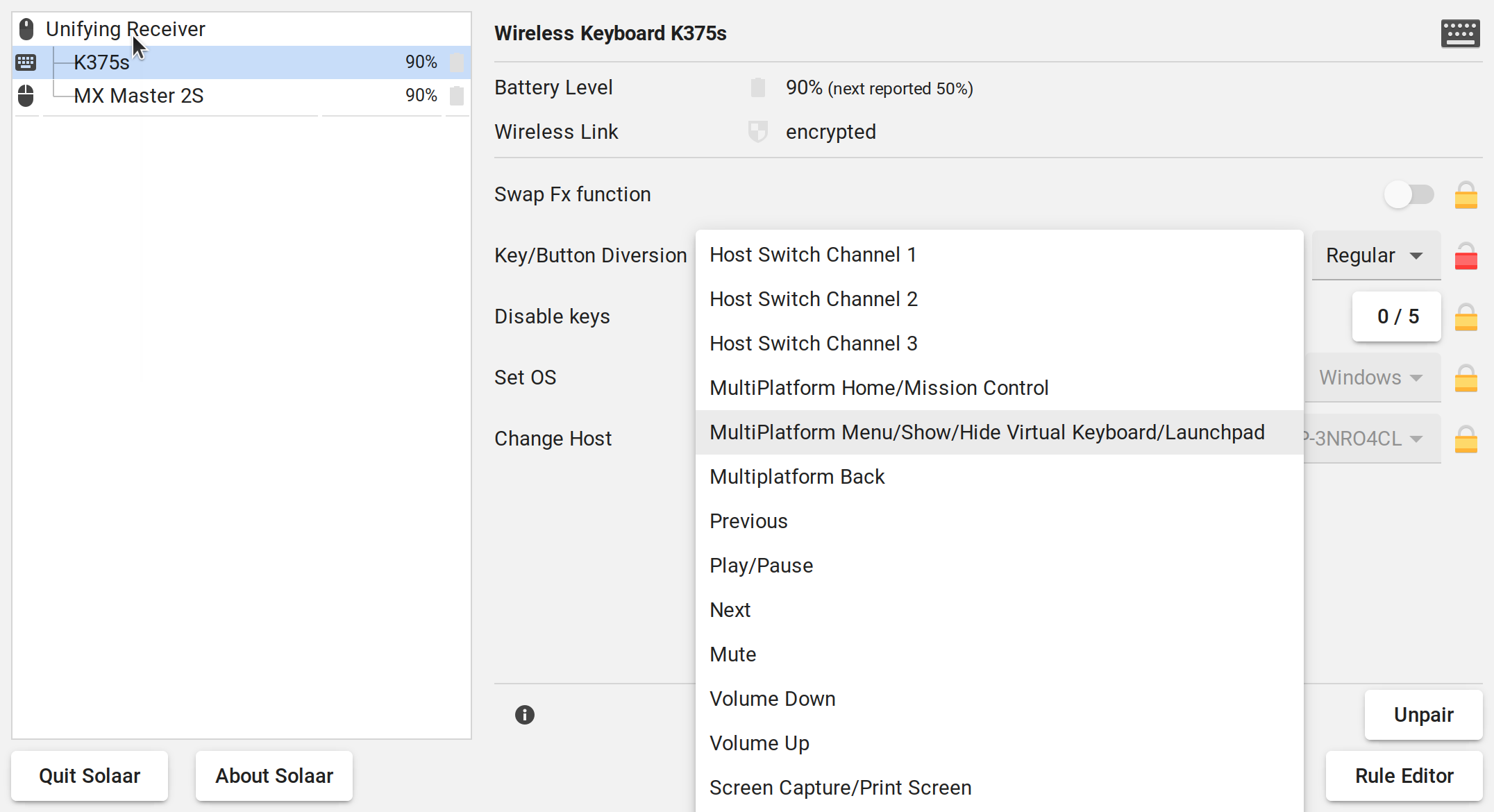 Window size changes with different devices · Issue #1089 · pwr-Solaar ...
