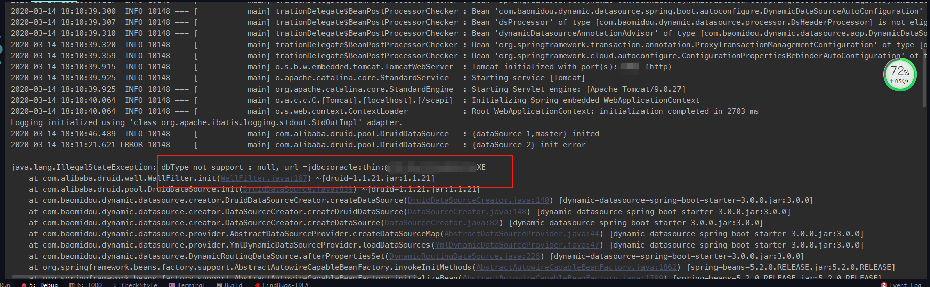 oracle sid连接方式不支持 · Issue #150 · baomidou/dynamic-datasource · GitHub