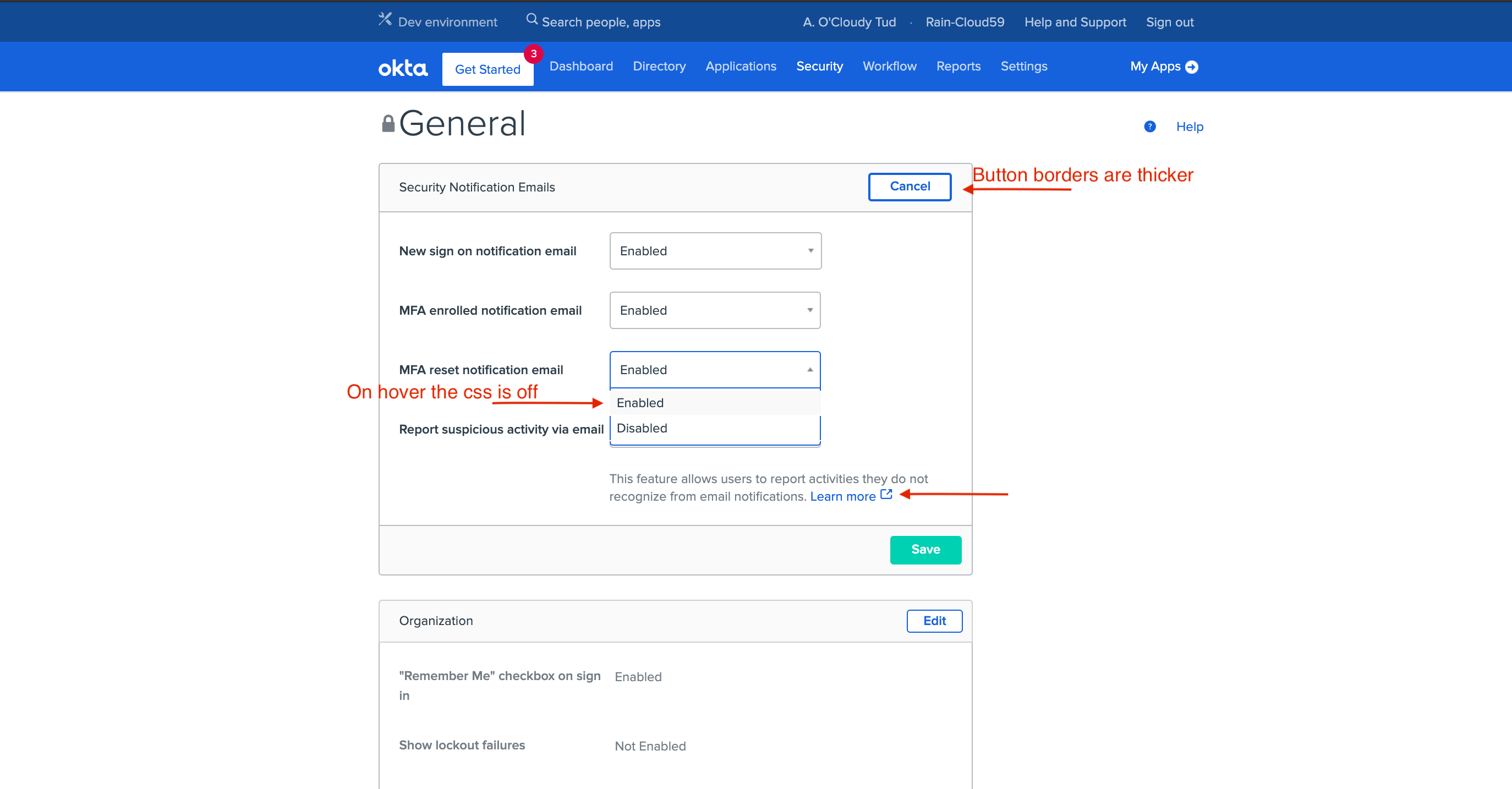 Select/Dropdown bug - Hover background color off · Issue #341 · okta ...