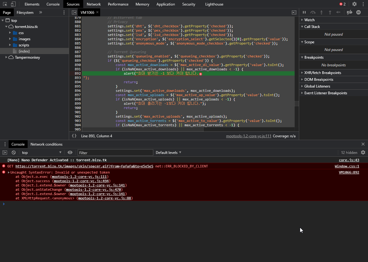 WebUi does not work in Korean · Issue #12369 · qbittorrent/qBittorrent ...