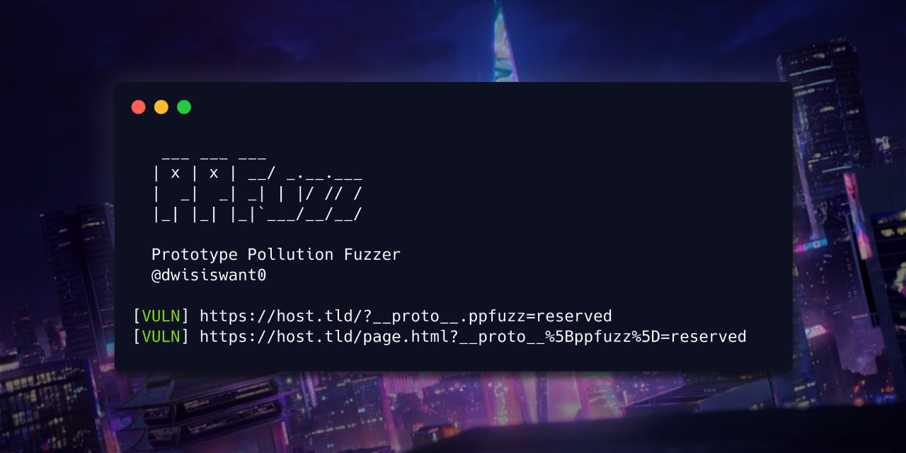 ppfuzz, Prototype Pollution Fuzzer