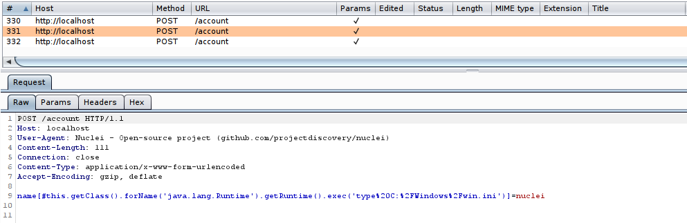 [issue] An unexpected payload requests · Issue #336 · projectdiscovery ...