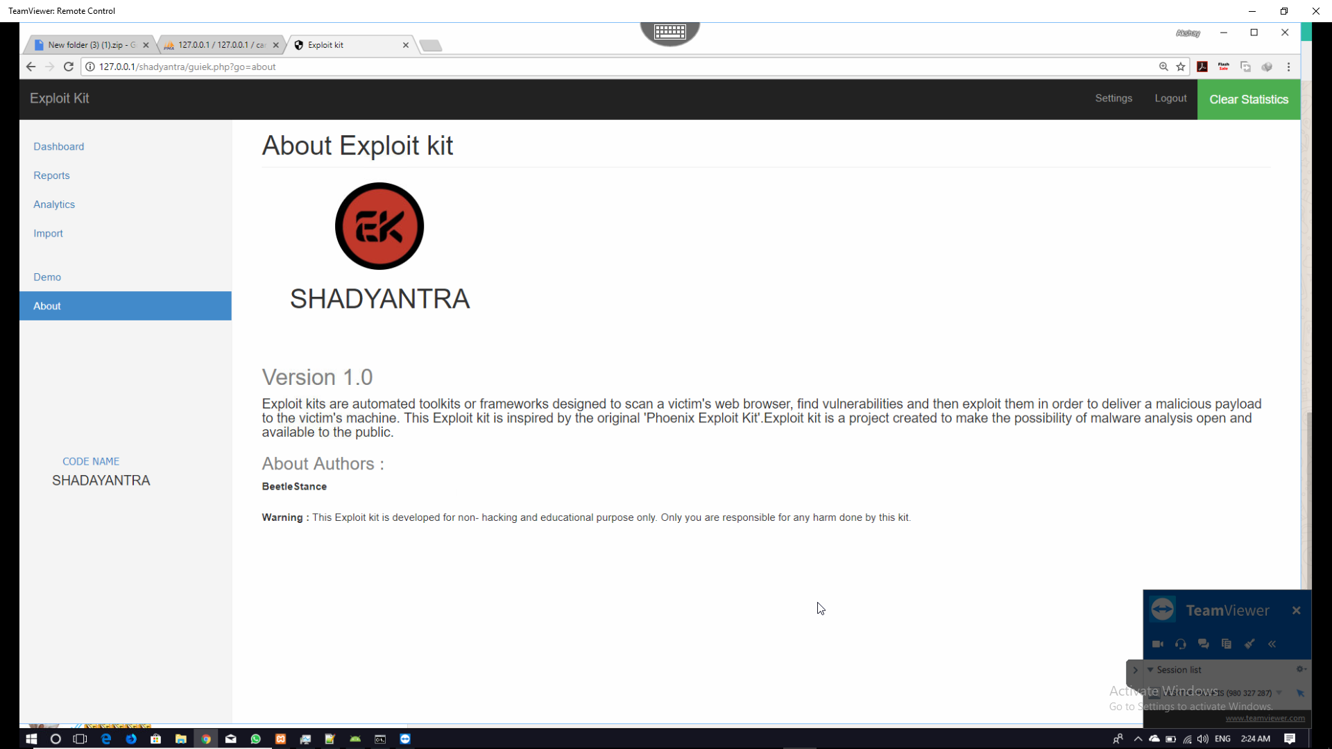 GitHub - beetlestance/Exploit-Kit---Shadyantra: Phoenix based exploit ...
