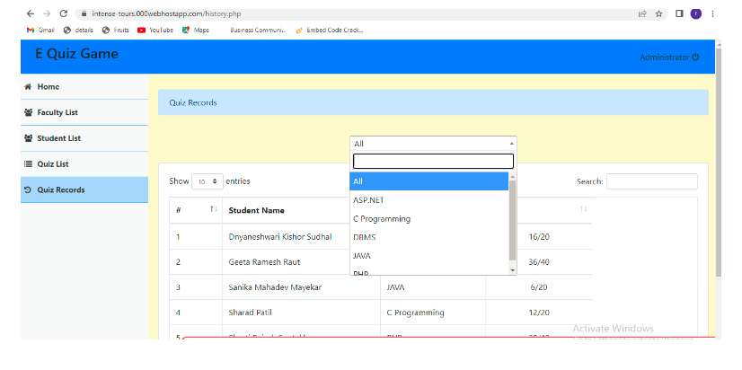 GitHub - nikspatil/EQuizGame: Online examination system · GitHub