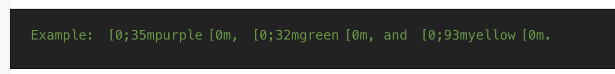 Support ANSI color codes in check output · Issue #386 · sensu/web · GitHub