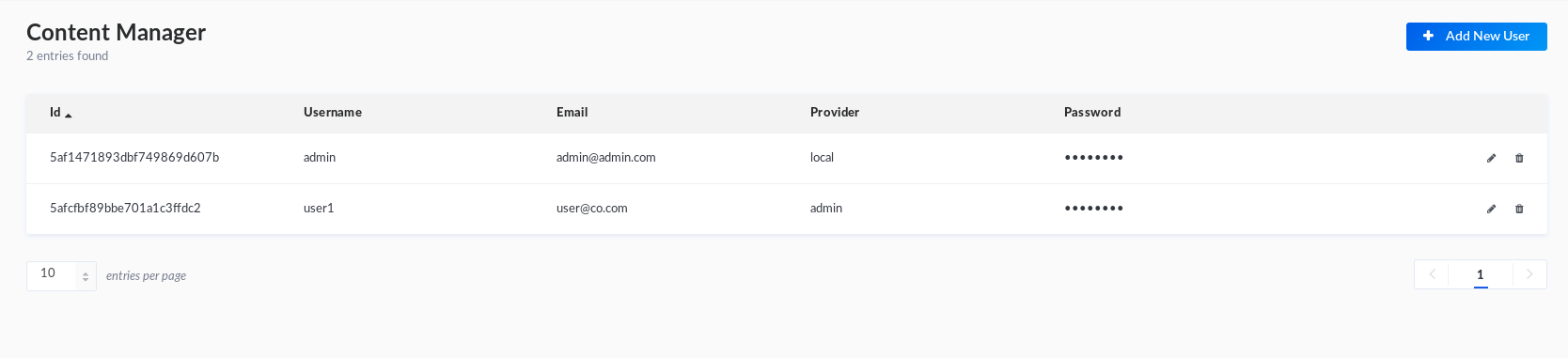 Provider is not set when create User from content manager · Issue #1213 ...