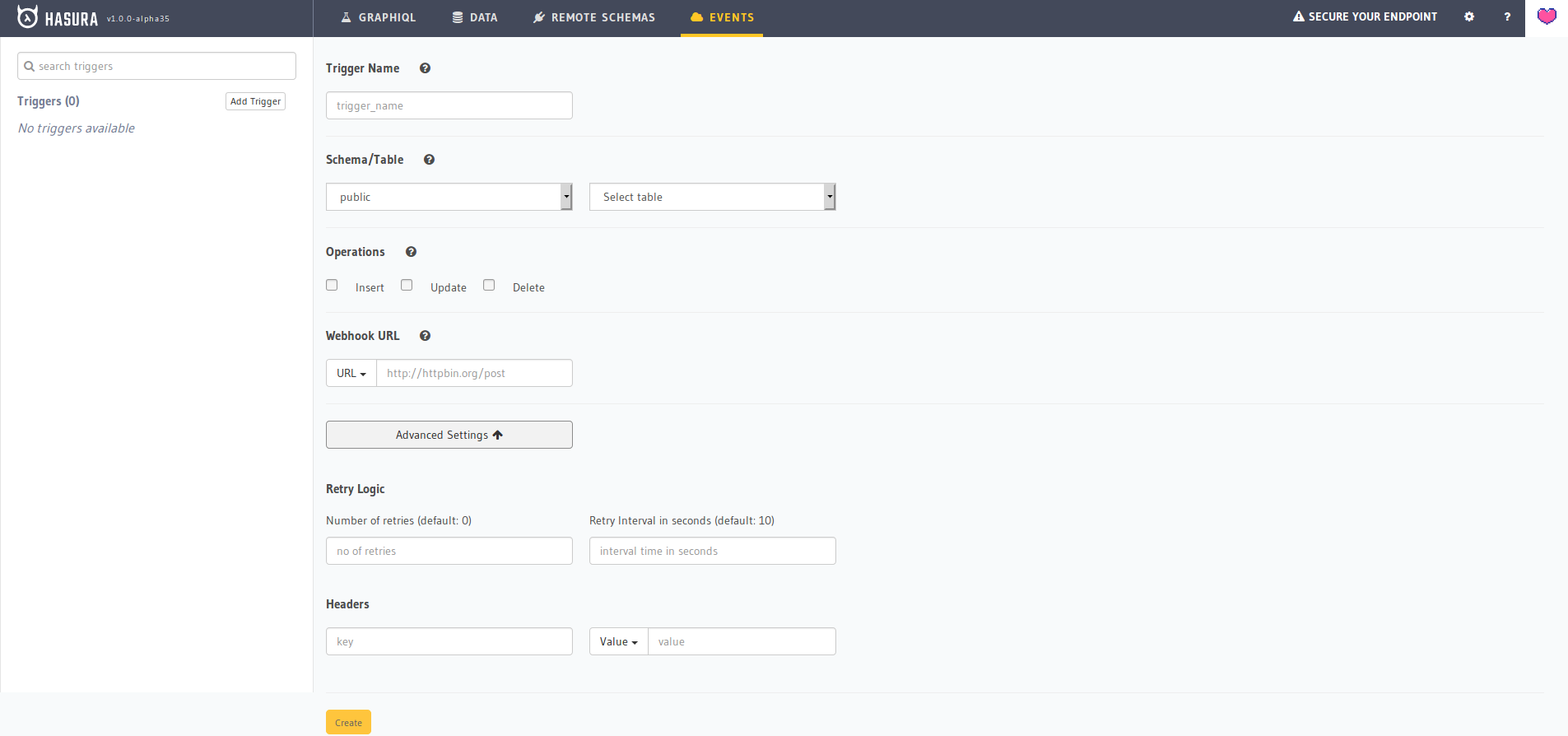 Admin UI for modify webhook · Issue #2679 · strapi/strapi · GitHub