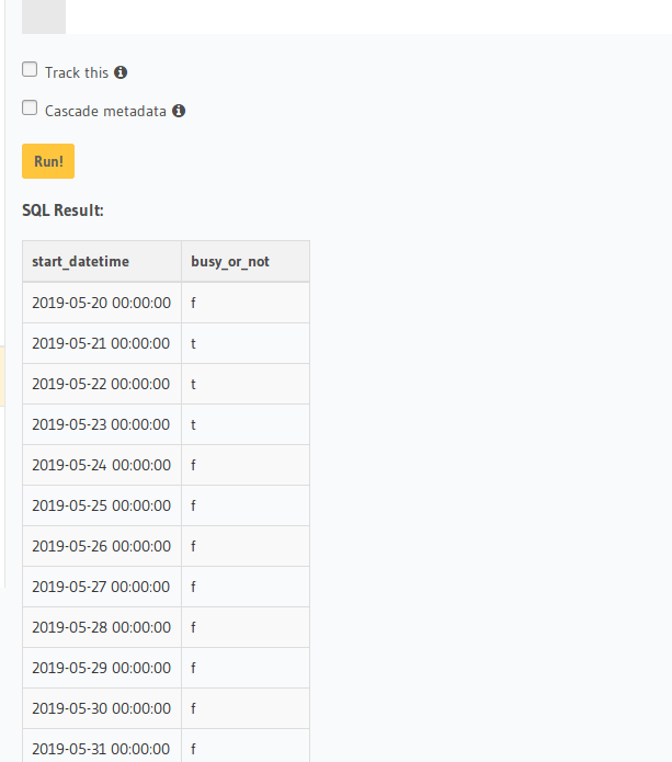 [BUG] [UI] SQL query result table · Issue #2253 · hasura/graphql-engine ...