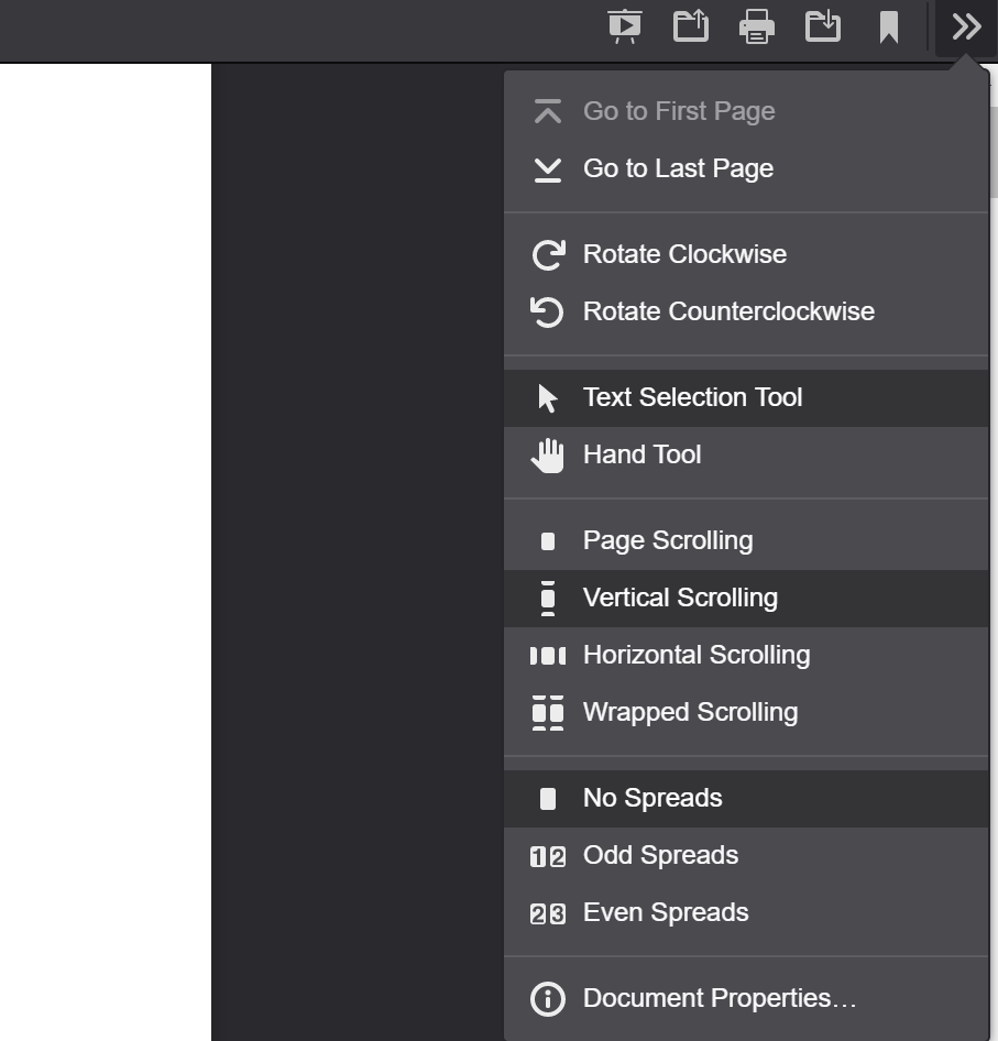 [Secondary Toolbar]: Screen reader does not announce the selected ...