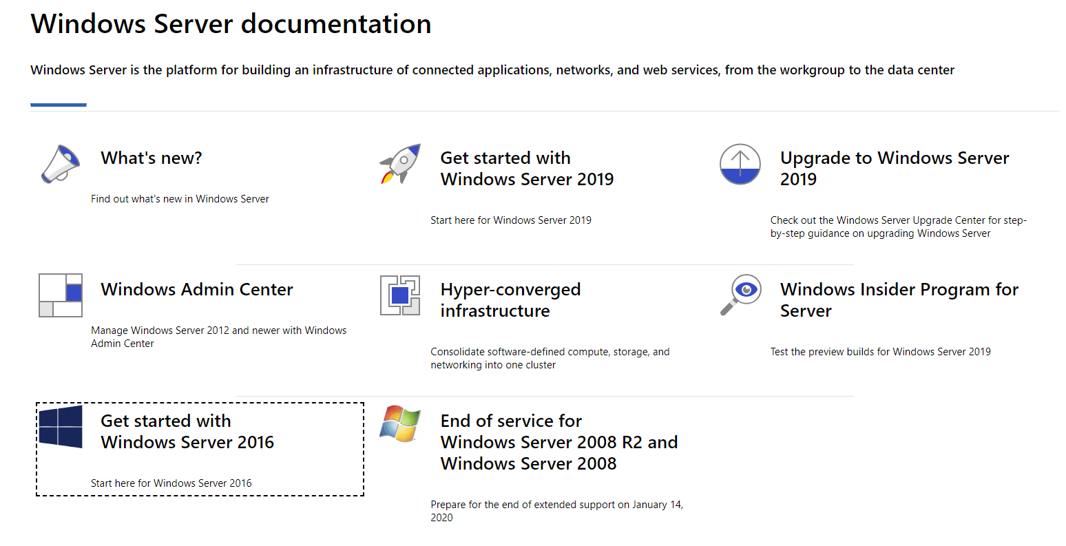 Link to Windows server 2016 docs does not work · Issue #913 ...