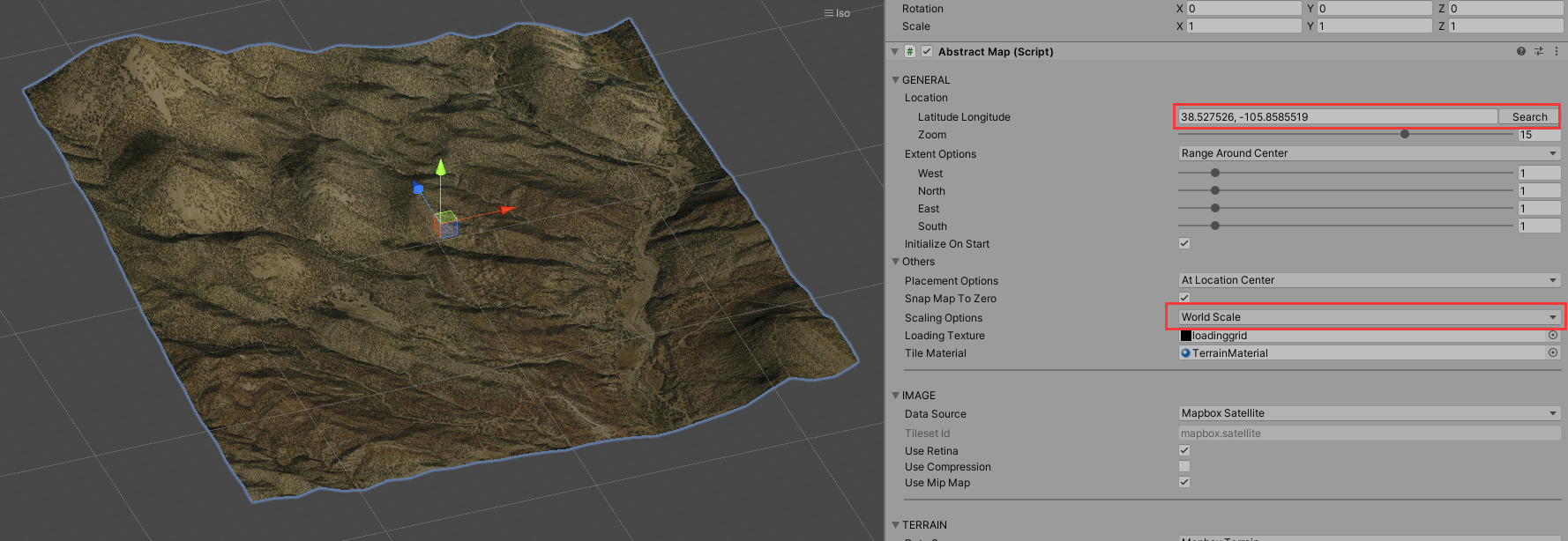Mapbox Api Terrain Unity World Scaling Bug · Issue #1568 · mapbox/mapbox-unity-sdk · GitHub