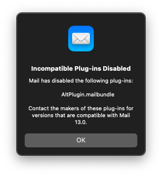 incompatible