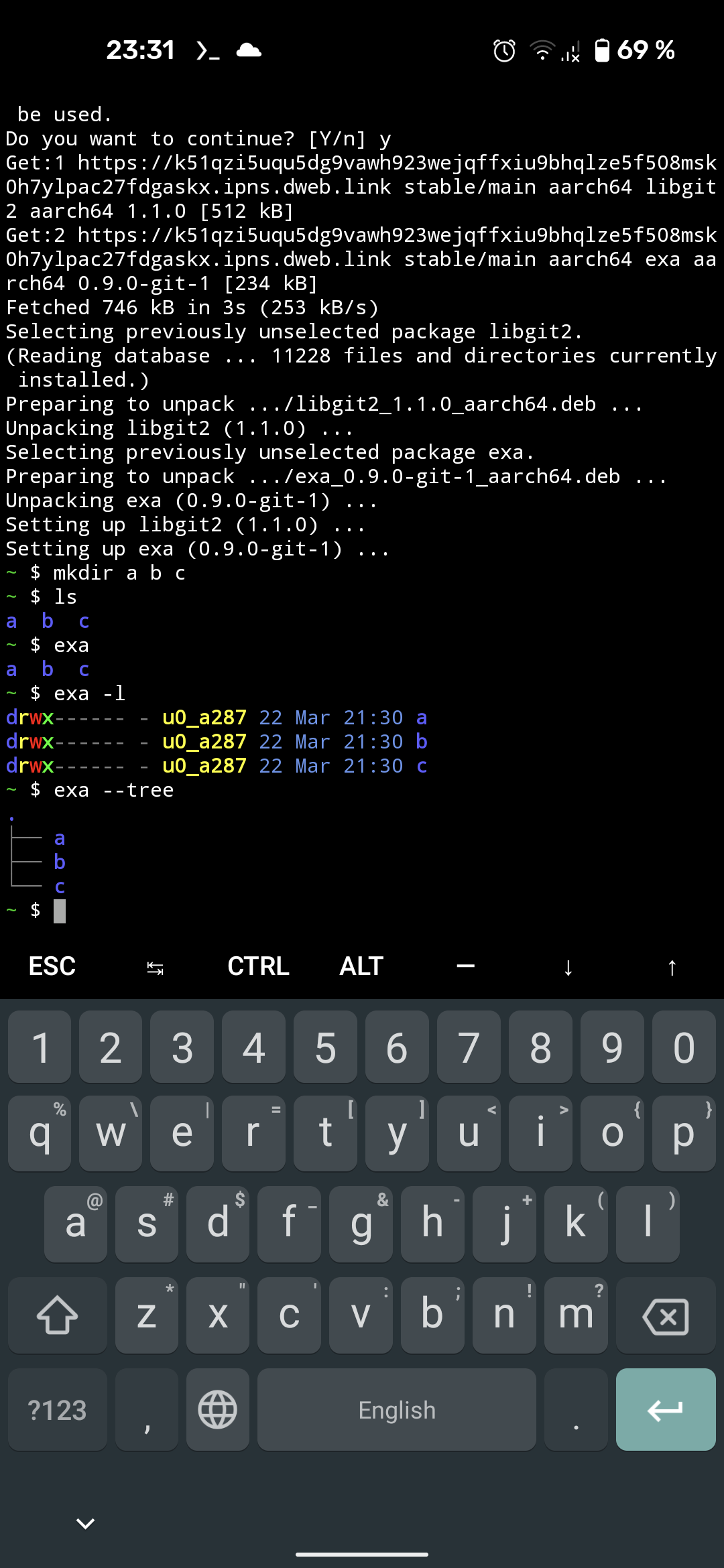 exa tool · Issue #6555 · termux/termux-packages · GitHub